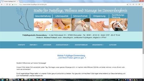 Fußpflegestudio Andrea Frühauf