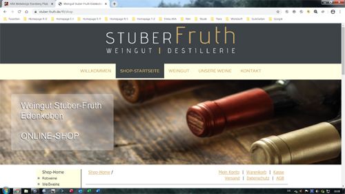 Weingut Stuber-Fruth Weinshop